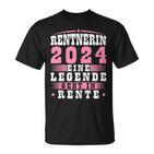 Rentnerin 2024 Eine Legende Geht In Rente T-Shirt