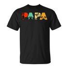 Retro Auto Racer Papa Lustigeintage Papa Auto Racer T-Shirt