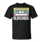 Retro Oldschool Cassette 80S 90S T-Shirt