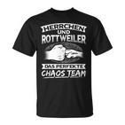 With Rottweiler Chaos Team Rottweiler T-Shirt