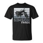 Simson Driver Ddr Moped Two Stroke S51 Vintage T-Shirt