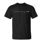 Slovenija Love Slovenian Flag And Heart On Slovenia S T-Shirt