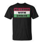 We Stand With Orbán Ungarn T-Shirt