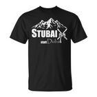 Stubai Tal Statt Dubai Ski Mountains Slopes Après-Ski Cool T-Shirt