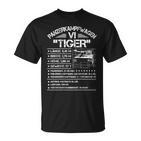Tank Driver Tank Carrier Vi Tiger Tank Black S T-Shirt