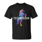 Technocorn I Electronic Raver Music Dj Festival Unicorn T-Shirt