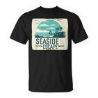 Tolle Flucht Am Meer Mit Segelboot-Kostüm T-Shirt