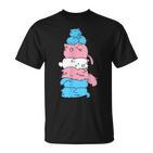 Transgender Cats Transgender Colours T-Shirt