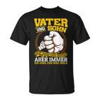 Vater & Sohn Nicht Immer Einer Minung Aber Father & T-Shirt