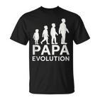 Vater Evolution Silhouette Papa Evolution T-Shirt