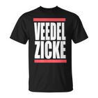 Veedel Zicke Jecke Carnival Cologne Fastelovend Kölle Alaaf T-Shirt