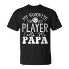 Volleyballspieler Papaolleyballliebhaberolleyball Papa T-Shirt