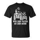 Wie Der Fater So Der Shn Papa Quad Driver Atv  T-Shirt