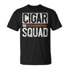 Zigarren Squad Liebhaber Rauchen Cigar Zigarre T-Shirt