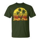Santa Cruz Ca California 70S 80S Retro Vintage T-Shirt