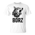 Chechnya Chechen Republic Borz White T-Shirt