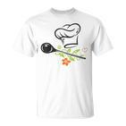 Chef's Hat Chef Chef Vegan Vegetarian T-Shirt