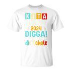 Children's Kita Abgänger 2024 School Child First Day T-Shirt