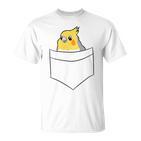 Cockatiel In Bag Bird Cockatiel Cockatiel Parakeet T-Shirt