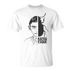 Franz Kafka Kafkaesque Portrait T-Shirt