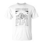 Frischgebackener Papa Papa Kind Zur Geburt Für Papa T-Shirt