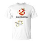 Ghostbusters Frozen Empire No Ghost Stay Puft Gray T-Shirt