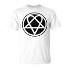 Heartagram Pentagram T-Shirt