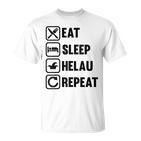 Helau Carnival Eat Sleep Repeat Carnival Carnival T-Shirt