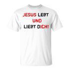 Jesus 4M3 Jesus Leben Und Liebe Dich Glaube Hope Love T-Shirt