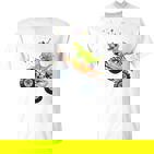 Kinder Geburtstag 6 Jahre Dinosaurier Monster Truck Jungen Mädchen T-Shirt