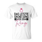 The Last Große Dingor Dem Ring Blue T-Shirt