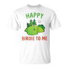 Lustiges Golfspielzeug Happy Birdie To Me Golfer Papa Onkel Geburtstagsgeschenk Raglan T-Shirt