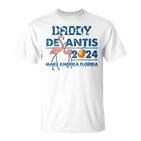 Papa 2024 Desantis Machen Amerika Florida T-Shirt