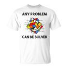 Rubik Cube Magic Cube Retro Rubi Vintage Nerd T-Shirt