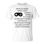 In Society Gezwung Gamer  T-Shirt