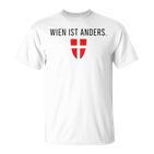 Wien Ist Anders Insider Viennese Slogan Schmäh T-Shirt