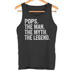 Pops The Man Tanktops