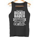 Dicker Bauch Spruch Tanktops