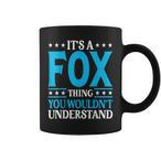 Fox Name Mugs