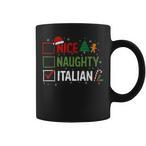 Naughty Nice Italian Mugs