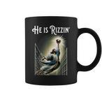 Jesus Is Rizzin Mugs