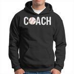 Baseball Coach Hoodies