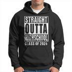 Straight Outta High School Hoodies
