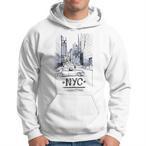 Manhattan Skyline Hoodies