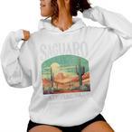 Sudaderas Con Capucha Camisa De Cactus De Arizona