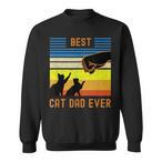 Cat Fist Bump Sweatshirts