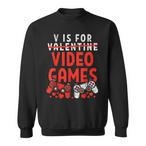 Gamer Valentine Sweatshirts