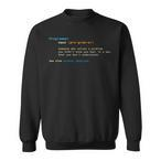 Coder Nerd Sweatshirts