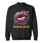 Mardi Gras Lips Sweatshirts