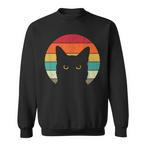 Vintage Cat Sweatshirts